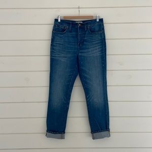 Madewell High Rise Slim Boy Jean size 28